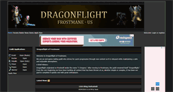 Desktop Screenshot of dragonflightguild.com